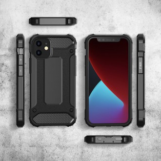 Hybrid Armor Case Tough Rugged Cover for iPhone 12 Pro / iPhone 12 black