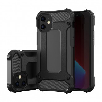 Hybrid Armor Case Tough Rugged Cover for iPhone 12 Pro Max black