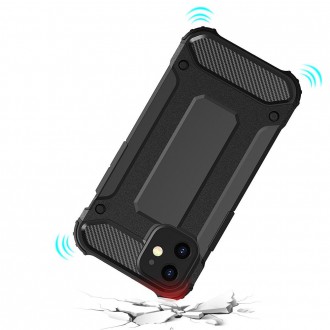 Hybrid Armor Case Tough Rugged Cover for iPhone 12 Pro Max black