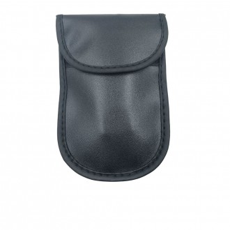 Anti-theft Car Key Pouch Radio Blocking Pouch Keyless Faraday Box Faraday Cage 14cm with 10cm Black