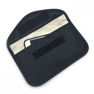 Anti-theft Case for Car Keys Phone Radio Blocking Faraday Box Faraday Cage 20cm x 11cm Black