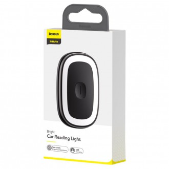 Baseus wireless magnetic LED car lamp black (CRYDD01-01)