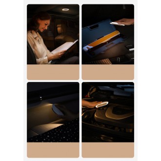 Baseus wireless magnetic LED car lamp black (CRYDD01-01)