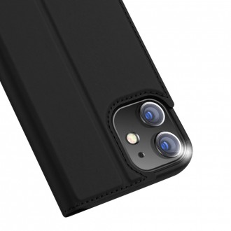 DUX DUCIS Skin Pro Bookcase type case for iPhone 12 Pro / iPhone 12 black