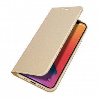 DUX DUCIS Skin Pro Bookcase type case for iPhone 12 Pro Max golden