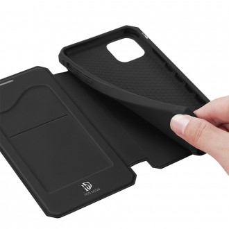 DUX DUCIS Skin X Bookcase type case for iPhone 12 Pro / iPhone 12 black