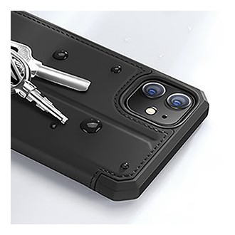 DUX DUCIS Skin X Bookcase type case for iPhone 12 Pro / iPhone 12 black