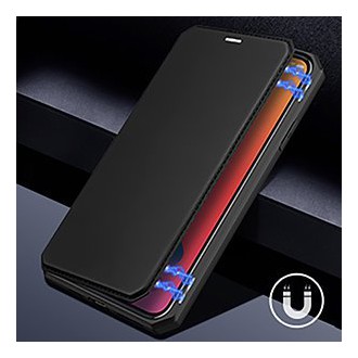 DUX DUCIS Skin X Bookcase type case for iPhone 12 Pro / iPhone 12 black