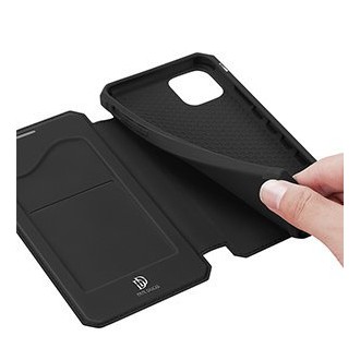 DUX DUCIS Skin X Bookcase type case for iPhone 12 Pro / iPhone 12 black