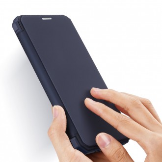 DUX DUCIS Skin X Bookcase type case for iPhone 12 Pro Max blue