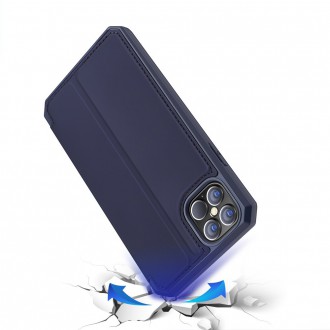 DUX DUCIS Skin X Bookcase type case for iPhone 12 Pro Max blue