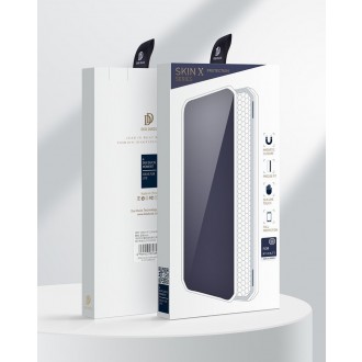 DUX DUCIS Skin X Bookcase type case for iPhone 12 Pro Max blue