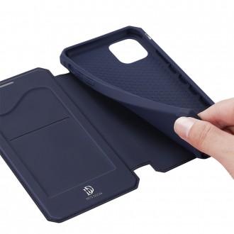 DUX DUCIS Skin X Bookcase type case for iPhone 12 Pro Max blue