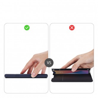 DUX DUCIS Skin X Bookcase type case for iPhone 12 Pro Max blue