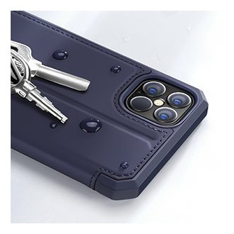 DUX DUCIS Skin X Bookcase type case for iPhone 12 Pro Max blue