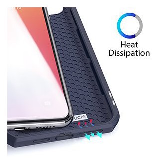 DUX DUCIS Skin X Bookcase type case for iPhone 12 Pro Max blue