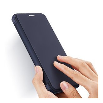 DUX DUCIS Skin X Bookcase type case for iPhone 12 Pro Max blue
