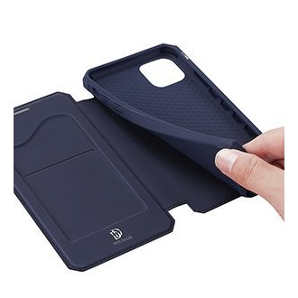 DUX DUCIS Skin X Bookcase type case for iPhone 12 Pro Max blue