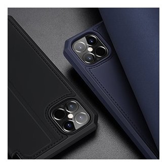 DUX DUCIS Skin X Bookcase type case for iPhone 12 Pro Max blue