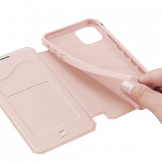 DUX DUCIS Skin X Bookcase type case for iPhone 12 Pro Max pink