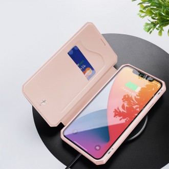 DUX DUCIS Skin X Bookcase type case for iPhone 12 Pro Max pink