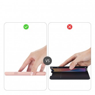 DUX DUCIS Skin X Bookcase type case for iPhone 12 Pro Max pink