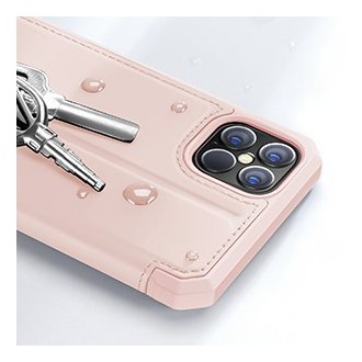DUX DUCIS Skin X Bookcase type case for iPhone 12 Pro Max pink