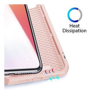 DUX DUCIS Skin X Bookcase type case for iPhone 12 Pro Max pink