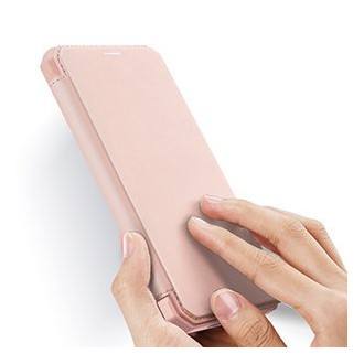 DUX DUCIS Skin X Bookcase type case for iPhone 12 Pro Max pink