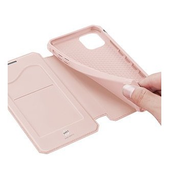 DUX DUCIS Skin X Bookcase type case for iPhone 12 Pro Max pink