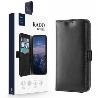 Dux Ducis Kado Bookcase wallet type case for iPhone 12 Pro Max black