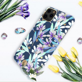 Kingxbar Blossom case decorated with original Swarovski crystals iPhone 11 Pro Max multicolour (Daisy)