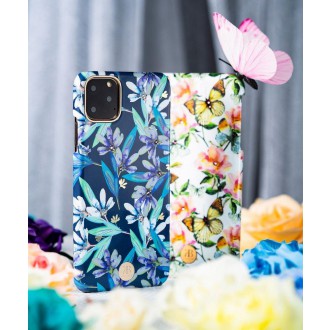 Kingxbar Blossom case decorated with original Swarovski crystals iPhone 11 Pro Max multicolour (Daisy)