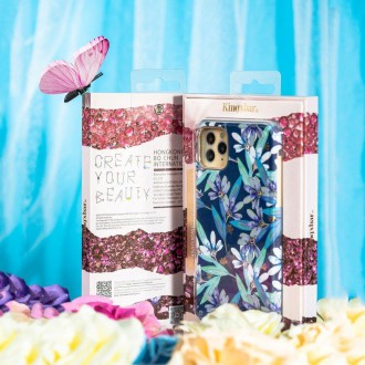 Kingxbar Blossom case decorated with original Swarovski crystals iPhone 11 Pro Max multicolour (Daisy)