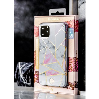 Kingxbar Marble Series case decorated printed marble iPhone 11 Pro green