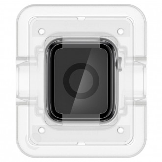 HYBRIDNÍ GLASS Spigen PROFLEX &quot;EZ FIT&quot; Apple Watch 4/5/6/SE (40MM)