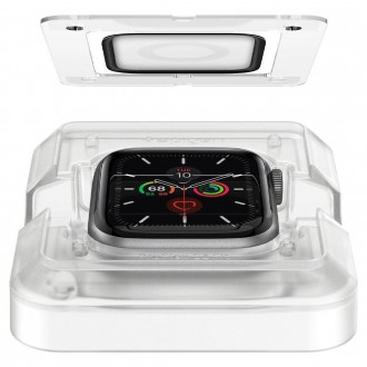 HYBRIDNÍ GLASS Spigen PROFLEX &quot;EZ FIT&quot; Apple Watch 4/5/6/SE (40MM)