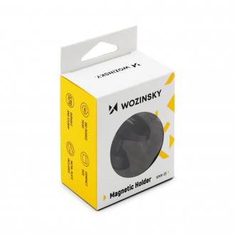 Wozinsky Magnetic Car Dashboard 360 Self-adhesive Black (WMH-05)