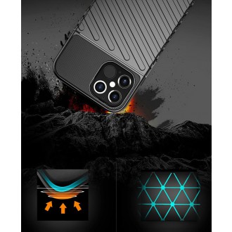 Thunder Case Flexible Tough Rugged Cover TPU Case for iPhone 12 Pro / iPhone 12 black