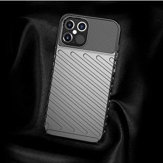 Thunder Case Flexible Tough Rugged Cover TPU Case for iPhone 12 Pro Max black