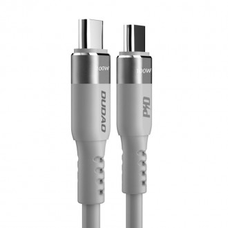 Dudao cable USB Type C cable - USB Type C 5 A 100 W Power Delivery Quick Charge 3.0 480 Mbps 1 m