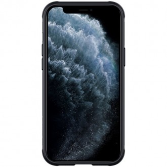 Nillkin CamShield Pro pouzdro Armor Case Cover Kryt fotoaparátu iPhone 12 Pro / iPhone 12 černý