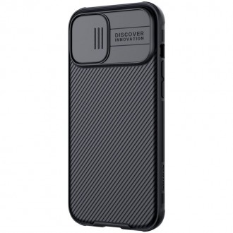 Nillkin CamShield Pro pouzdro Armor Case Cover Kryt fotoaparátu iPhone 12 Pro / iPhone 12 černý