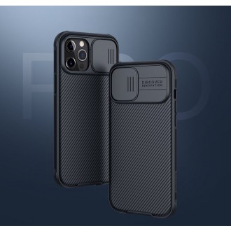 Nillkin CamShield Pro pouzdro Armor Case Cover Kryt fotoaparátu iPhone 12 Pro / iPhone 12 černý
