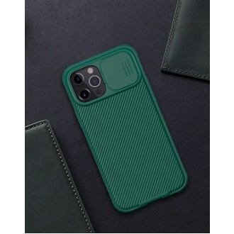 Nillkin CamShield Pro pouzdro Armor Case Cover Kryt fotoaparátu iPhone 12 Pro / iPhone 12 černý