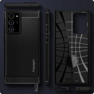 Spigen RUGGED ARMOR GALAXY NOTE 20 ULTRA MATTE BLACK