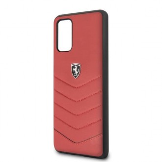 Pevné pouzdro Ferrari FEHQUHCS67RE S20+ G985 červená/červená Heritage