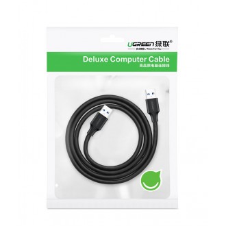 Ugreen cable USB 2.0 cable (male) - USB 2.0 (male) 0.5 m black (US128 10308)