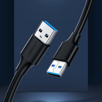 Ugreen cable USB 2.0 cable (male) - USB 2.0 (male) 2 m black (US128 10311)