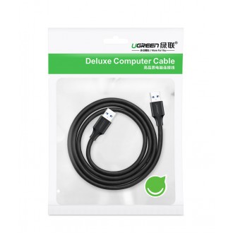 Ugreen cable USB 2.0 cable (male) - USB 2.0 (male) 2 m black (US128 10311)